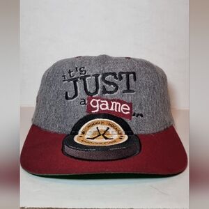Nwot Vintage 90s Its Just A Game Hockey Hat Cap Snapback NHL Made In USA 🔥